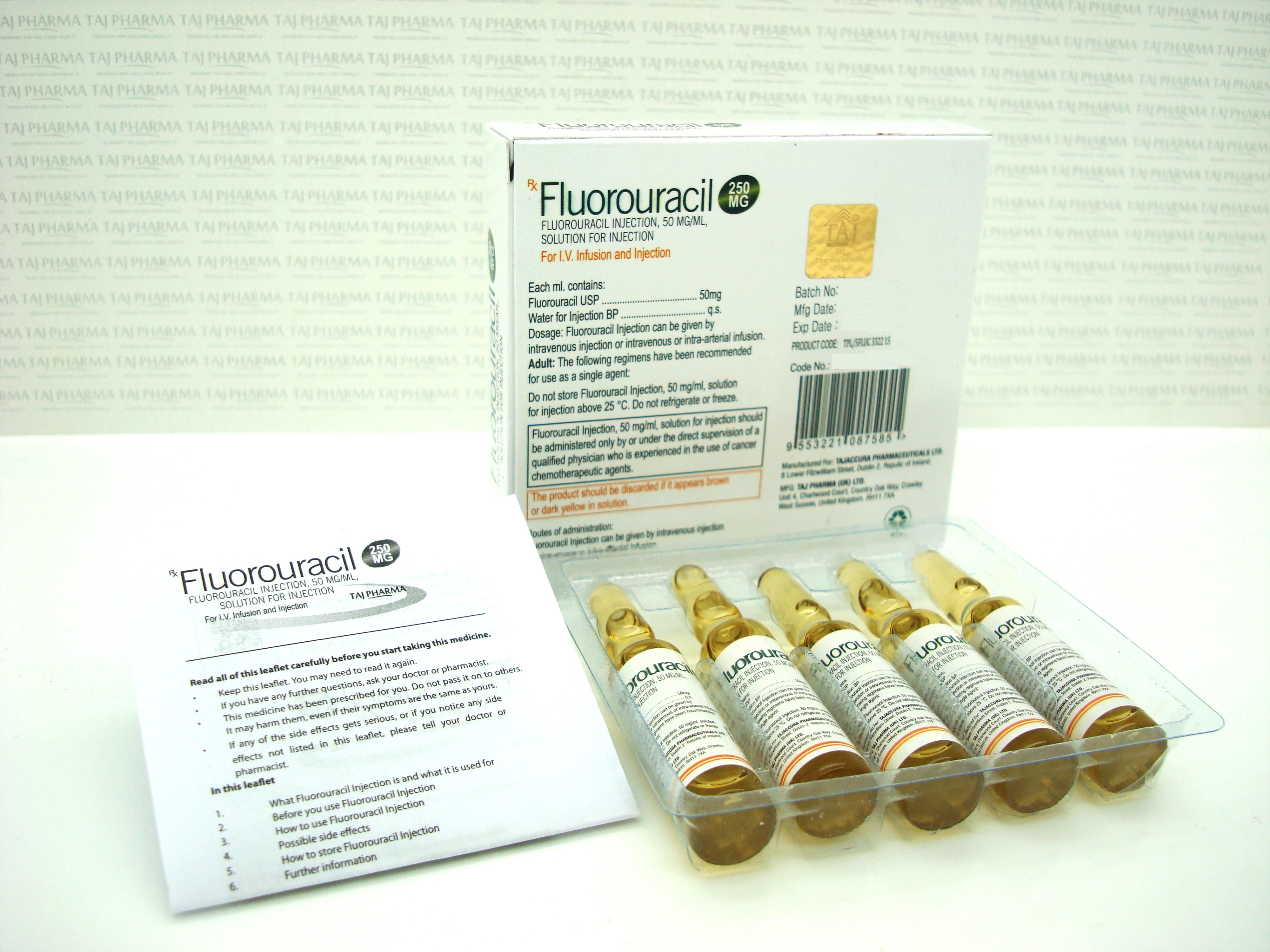 5-fluorouracil (5-fu), Fluorouracil Injection Generic Manufacturers ...